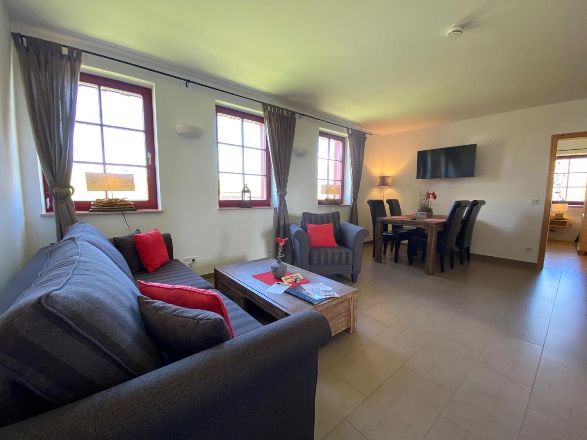 Zur Bergwiese 5 Sterne Appartementhaus Furstenau  客房 照片