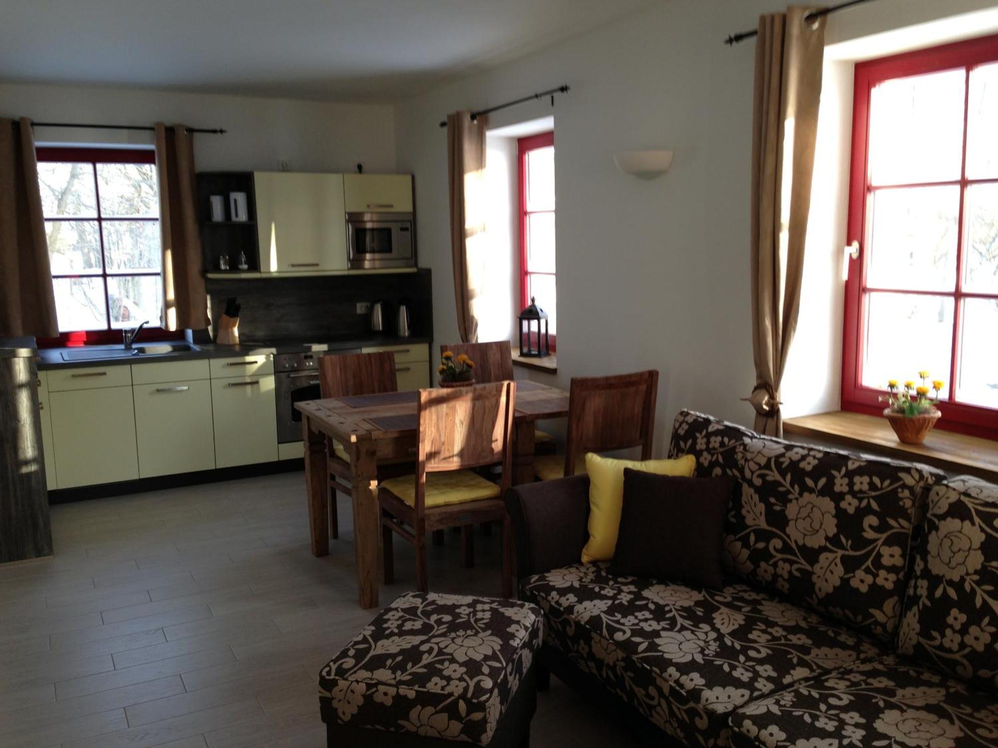 Zur Bergwiese 5 Sterne Appartementhaus Furstenau  客房 照片